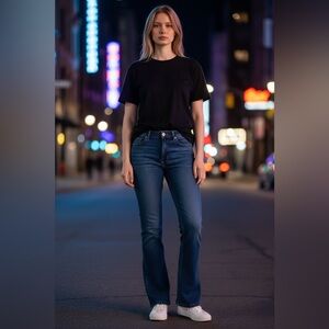 NWOT. GAP Boot cut blue jeans. Perfect Boot. Size 6.